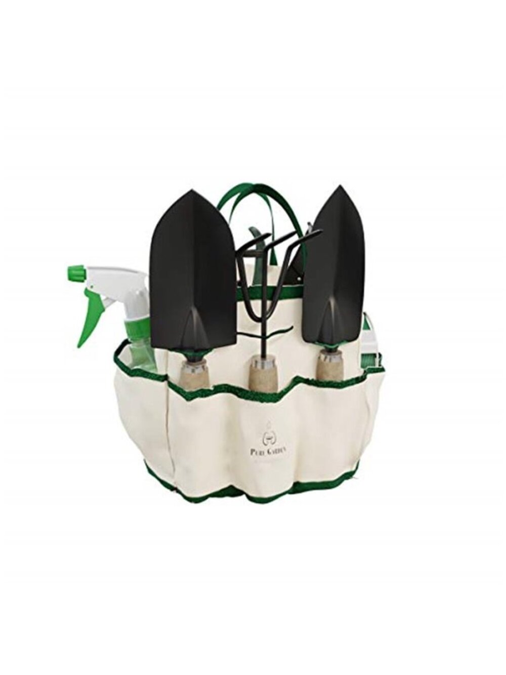 Garden Tool Set Gardening Hand Tools Tote Bag Pruner Trowel Rake Kit